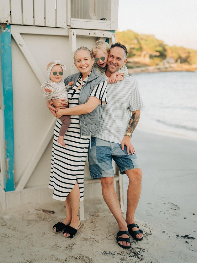 Familie Togni — Elena, David und Kinder